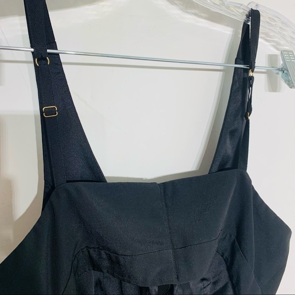 Guess Marciano color block open back a line mini dress 8 - Picture 5 of 7